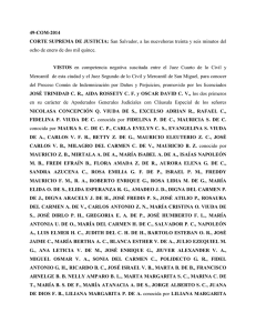49-COM-2014 CORTE SUPREMA DE JUSTICIA: San Salvador, a