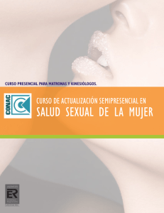 sALUD sEXUAL DE LA MUJER - Colegio de Matronas de Chile