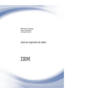 IBM Unica Campaign: Guía de migración de datos