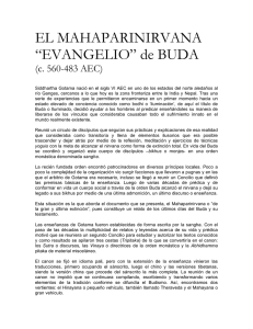 EL MAHAPARINIRVANA “EVANGELIO” de BUDA