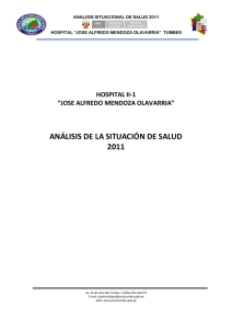 análisis de la situación de salud 2011 - Hospital Regional II-2