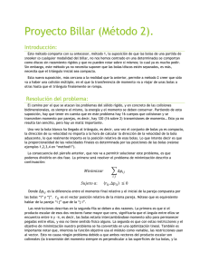 Proyecto Billar (Método 2). - Computacion1