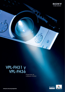 VPL-FH31 y VPL-FH36