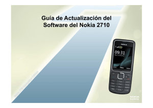 Guía de Actualización del Nokia 2710