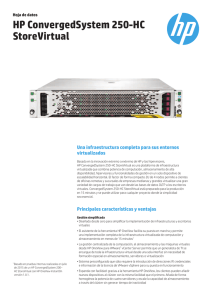 Hoja de datos de HP ConvergedSystem 250