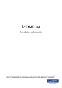 L‐Teanina - Lamberts