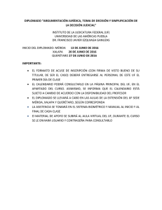 Lista de admitidos Mérida, Xalapa y Querétaro