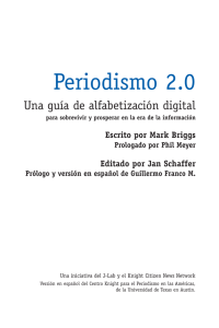 Periodismo 2.0 - Facultad de Periodismo y Comunicación Social de