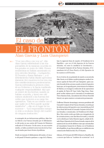 El caso de El Frontón: Alan García y Luis Giampietri