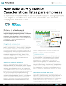 New Relic APM y Mobile: Características listas para empresas