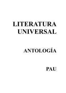 literatura universal - Gobierno de Canarias