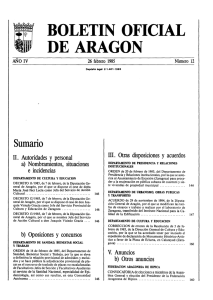 Registros - Boletin Oficial de Aragón