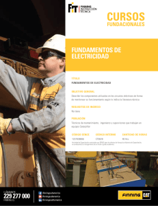Electricidad - Finning FIT