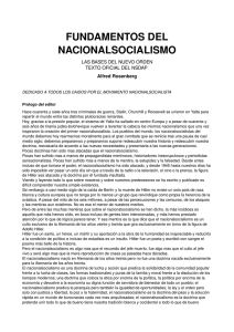 fundamentos del nacionalsocialismo