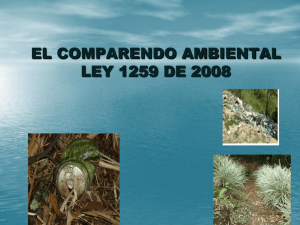El Comparendo Ambiental - Corporación Autónoma Regional Del