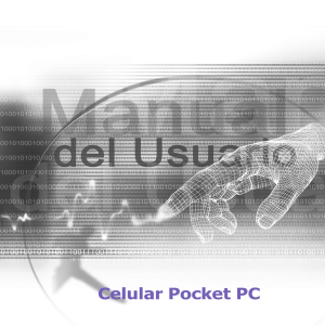 Celular Pocket PC - Instructions Manuals