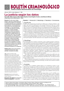 (nº148) "La justicia según los datos".