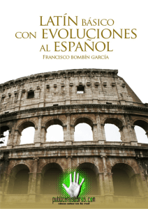 Latín Básico con Evoluciones al español