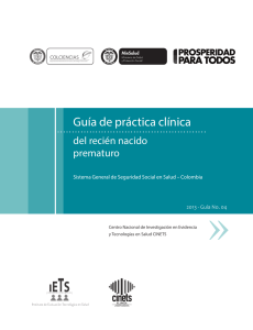 GPC_Completa_Premat - Ministerio de Salud y Protección Social