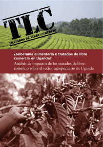 ¿Soberanía alimentaria o Tratados de Libre comercio en Uganda?