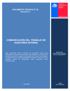 DOCUMENTO TECNICO 25 - Consejo de Auditoría Interna General