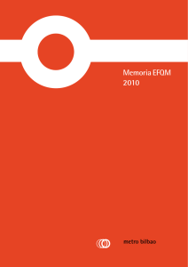 Memoria EFQM 2010