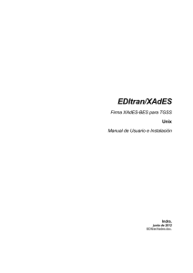 EDItran/XAdES