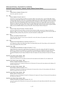 Indice en PDF de El Gurrión