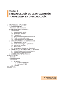 farmacología de la inflamación en oftalmología