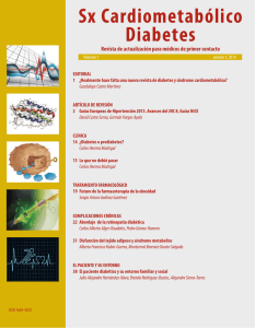 Sx Cardiometabólico Diabetes