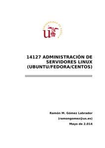 14127 Administración de Servidores Linux (Ubuntu/Fedora/CentOS)