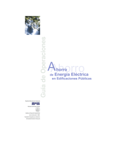 Ahorro de Energía Eléctrica en Edificaciones Públicas