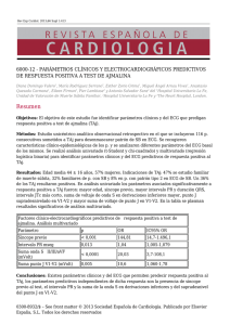Resumen - Revista Española de Cardiología