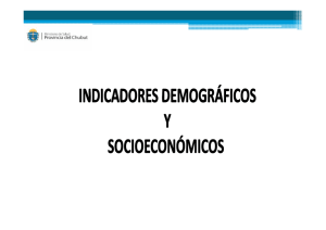 Indicadores Demográficos y socioeconómicos