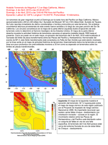Notable Terremoto de Magnitud 7.2 en Baja California