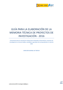 GUIA DE ELABORACIÓN MEMORIA PROYECTO INVESTIGACIÓN