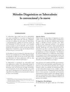 Métodos Diagnósticos en Tuberculosis