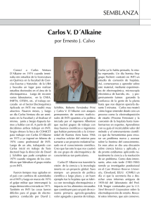 Carlos V. D´Alkaine - Asociación Argentina para el Progreso de las