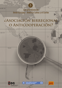 ¿Asociación birregional o Anticooperación?