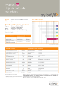 Material Data Sheet Sylodyn NB ES