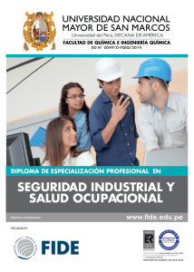 seguridad industrial y salud ocupacional