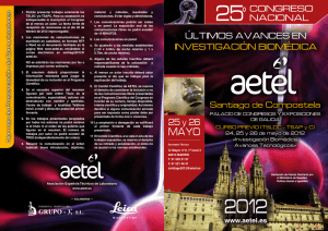 Preprograma Congreso - AETEL - Asociación Española de Técnicos