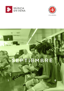 septiembre - Música en Vena