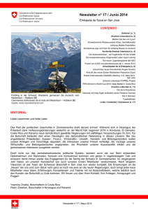 Newsletter n° 17 / Junio 2014 - EDA