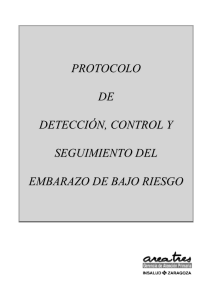 Protocolo de Detección Control y Seguimiento del Embarazo de