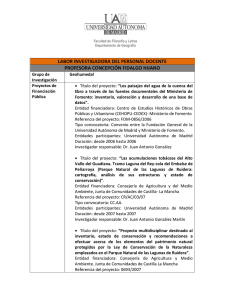 Currículum - Universidad Autónoma de Madrid