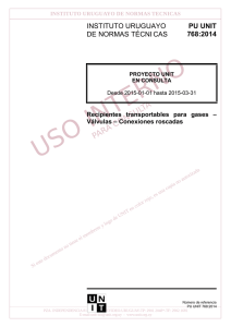INSTITUTO URUGUAYO DE NORMAS TÉCNICAS PU UNIT 768:2014