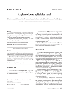 Angiomiolipoma epitelioide renal