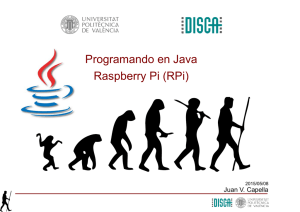 Programando en Java Raspberry Pi (RPi)