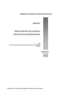 Manual de Repatriación Voluntaria: Protección
